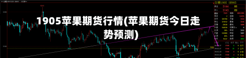 1905苹果期货行情(苹果期货今日走势预测)-第2张图片